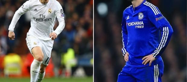 James Rodriguez et Eden Hasard James Rodriguez et Eden Hasard
