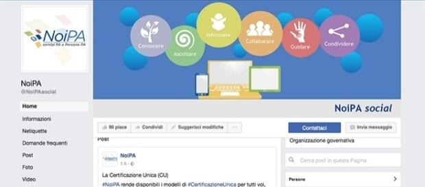 NoiPA è social e sbarca su Facebook NoiPA è social e sbarca su Facebook