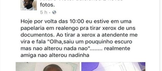 Rapaz pede xerox mas acaba recebendo outra coisa. Rapaz pede xerox mas acaba recebendo outra coisa.