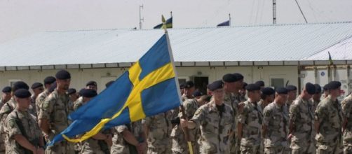 Dei soldati dell'esercito svedese