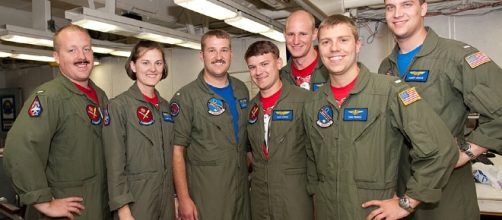 US navy pilots. Photo from BS support