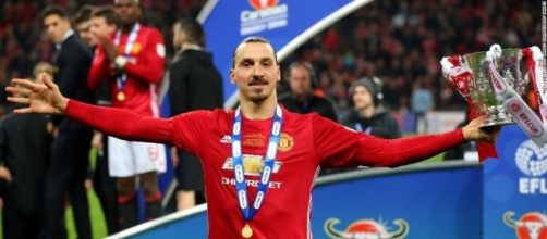 Zlatan was instrumental in the EFL Cup final, netting twice against Southampton at Wembley