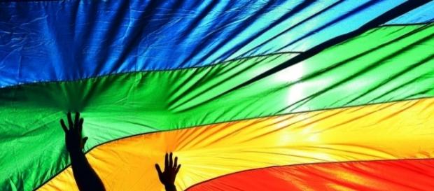 Bandeira celebra a diversidade de gênero. Bandeira celebra a diversidade de gênero.