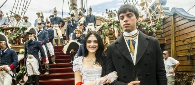 Isabelle Drummond e Rodrigo Simas Isabelle Drummond e Rodrigo Simas