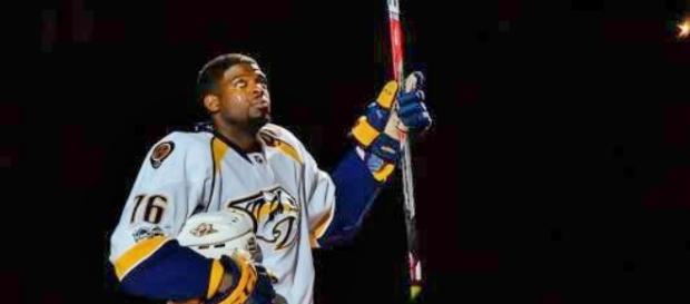 Las lágrimas llegaron incluso cuando P.K. Subban sonrió y saludó a los fans del Centro Bell Las lágrimas llegaron incluso cuando P.K. Subban sonrió y saludó a los fans del Centro Bell
