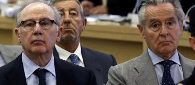 Rato y Blesa en el banquillo de los juzgados Rato y Blesa en el banquillo de los juzgados