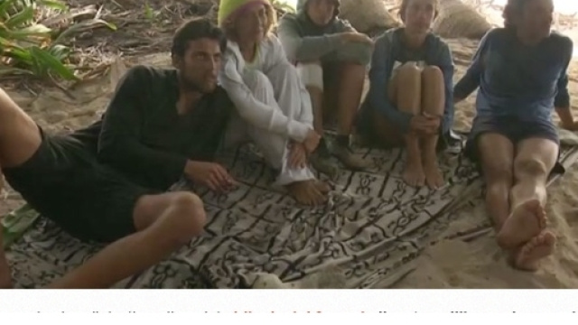 I naufraghi dell'Isola dei Famosi.