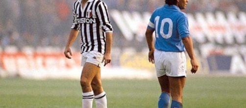 La storica rivalità tra Napoli e Juventus