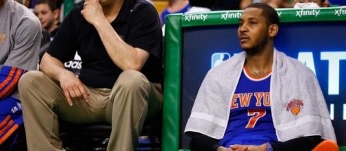 Melo's time with the Knicks might be coming to a close, but he's ok with his reduced role - businessinsider.com