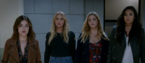 What questions do you have about the first minute of 'Pretty Little Liars' Season 7B? [Image via Freeform]