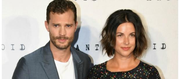 O casal Jamie Dornan e Amelia Warner O casal Jamie Dornan e Amelia Warner