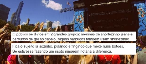 Pai que levou filhas ao Lollapalooza falou sobre sua experiência no festival Pai que levou filhas ao Lollapalooza falou sobre sua experiência no festival