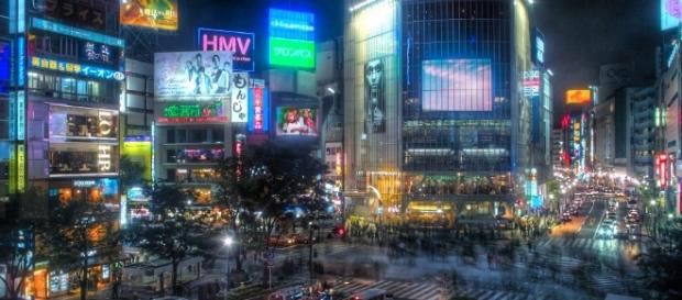 Shibuya un ejemplo del Cyberpunk, Wikimedia.com Shibuya un ejemplo del Cyberpunk, Wikimedia.com
