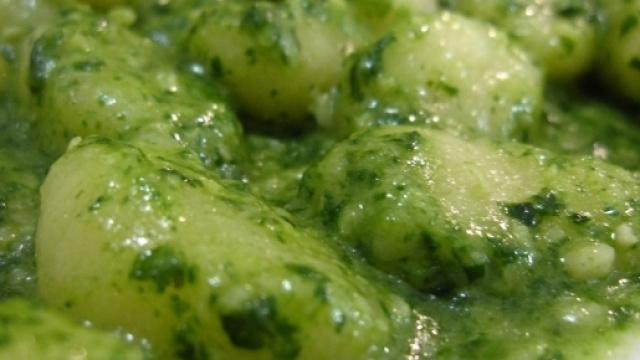 Gli gnocchi di patate ai broccoli