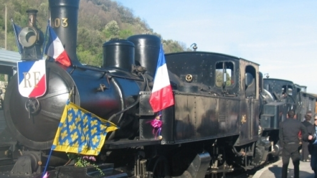 Grâce à Keber Rossillon, le train à vapeur de l'Ardèche est devenu un moteur du tourisme
