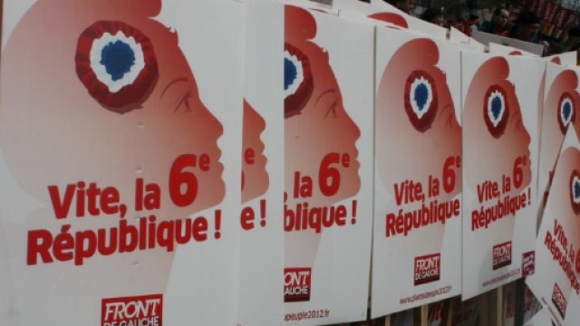 Poster Front de gauche - la VIème République
