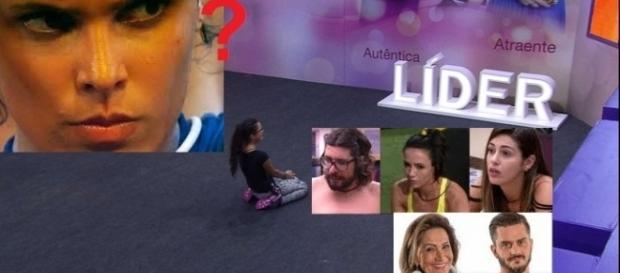Emilly ganhou a prova do líder desta semana Emilly ganhou a prova do líder desta semana