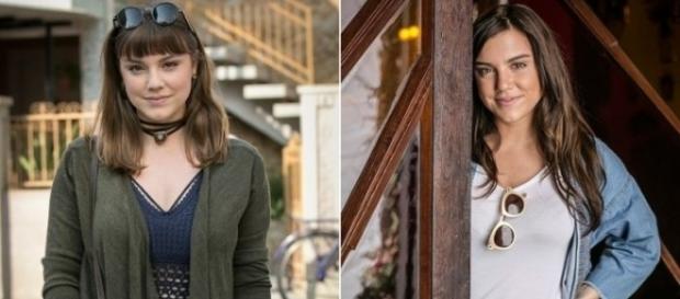 Isabela e Marina na novela A Lei do Amor Isabela e Marina na novela A Lei do Amor