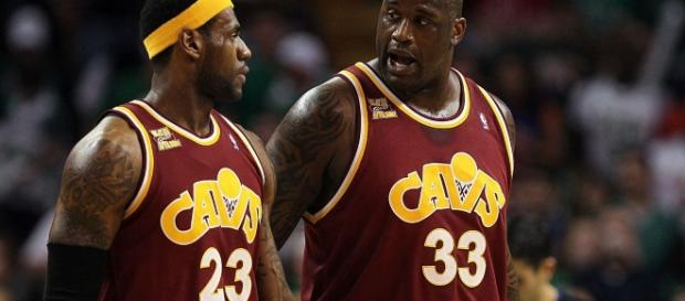 LeBron y Shaq compartieron equipo hace algunos años LeBron y Shaq compartieron equipo hace algunos años