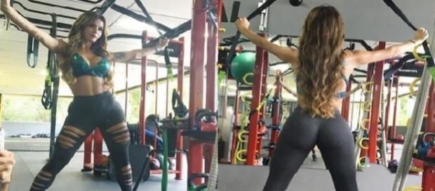 Modelo transexual Thalita Zampirolli arrasa em fotos na acdemia Modelo transexual Thalita Zampirolli arrasa em fotos na acdemia