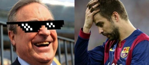 Real Madrid : Florentino Pérez répond à Piqué ! Real Madrid : Florentino Pérez répond à Piqué !