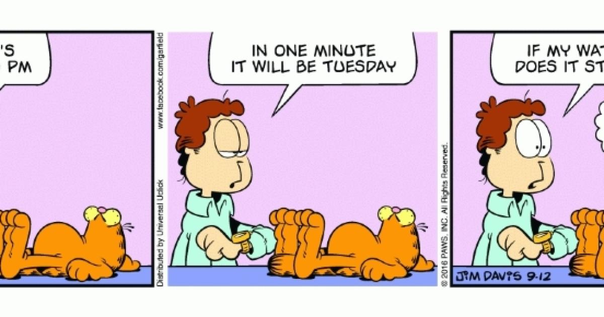 It's a boy Garfield's creator clarifies lazy cat's gender