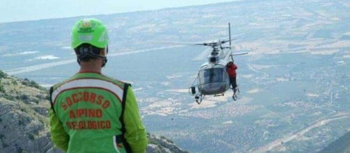Fondamentale l'ausulio dell'elicottero della Regione Calabria