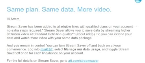 Make use of the Stream Saver feature to consume less data - androidpolice.com