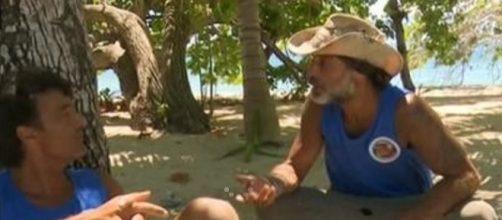 Raz Degan e Giulio Base all'Isola dei famosi