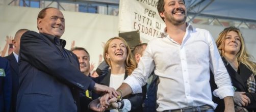 Sondaggi: Berlusconi, Salvini e Meloni, insieme si vince
