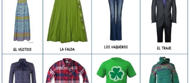 A1/A2 - La ropa. Actividad para practicar con imágenes el léxico ... - pinterest.com A1/A2 - La ropa. Actividad para practicar con imágenes el léxico ... - pinterest.com