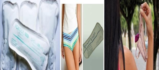 Gelo (Fonte: http://www.kidspot.com.au/lifestyle/fitness-and-wellbeing/me-time/trend-alert-why-french-women-are-putting-cold-packs-in-their-undies) Gelo (Fonte: http://www.kidspot.com.au/lifestyle/fitness-and-wellbeing/me-time/trend-alert-why-french-women-are-putting-cold-packs-in-their-undies)