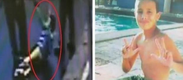 Imagens mostram garoto sendo arrastado pelos seguranças do Habib’s. Imagens mostram garoto sendo arrastado pelos seguranças do Habib’s.