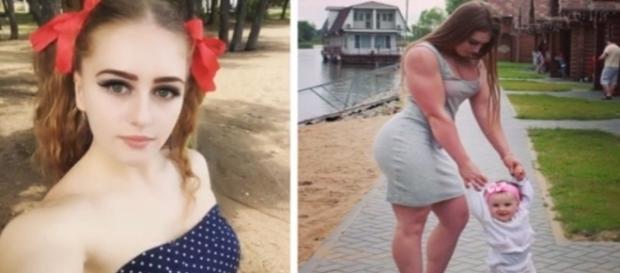 Julia Vins ficou famosa na internet como a Barbie musculosa. Julia Vins ficou famosa na internet como a Barbie musculosa.