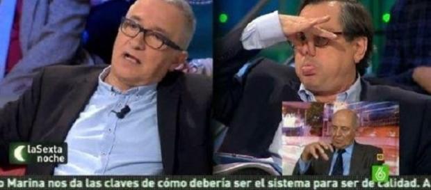 Marhuenda acribilla a Sardá: "¡A mí no me han condenado, payaso!" Marhuenda acribilla a Sardá: "¡A mí no me han condenado, payaso!"