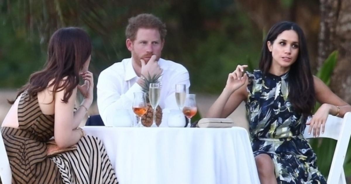 Prince Harry and Meghan Markle attend friend's wedding in Jamaica