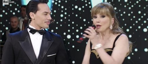 Milly Carlucci si è esibita come ballerina per una notte.