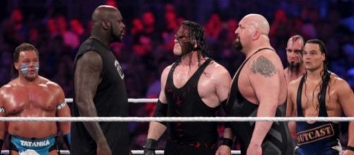 The Shaq vs. Big Show match for 'WrestleMania 33 is currently in doubt. [Image via Blasting News image library/inquisitr.com]
