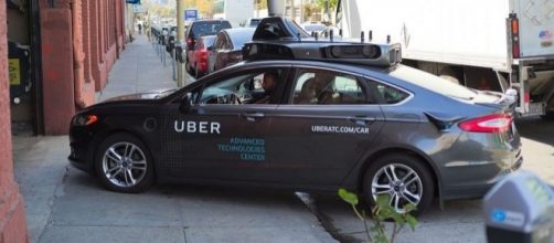 Uber self-driving vehicle prototype, Wikimedia Commons