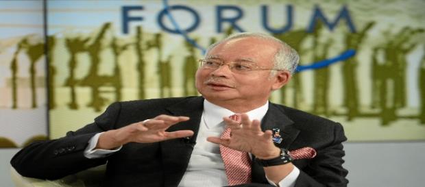 Le 25 janvier 2013, Najib Razak, Premier ministre malaisien, au forum économique de Davos Le 25 janvier 2013, Najib Razak, Premier ministre malaisien, au forum économique de Davos