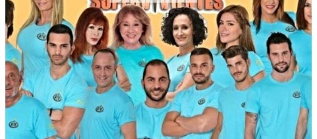Los anteriores concursantes del reality Los anteriores concursantes del reality
