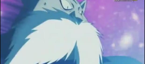 Toppo se ve sorprendido por Goku Toppo se ve sorprendido por Goku