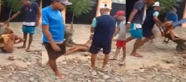 Travesti é espancado com requintes de crueldade no Ceará Travesti é espancado com requintes de crueldade no Ceará