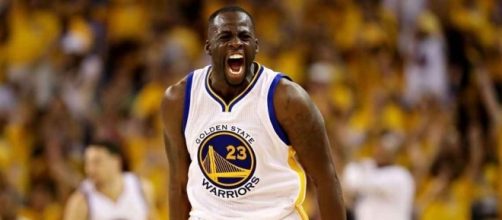 Draymond Green frustrated by techs for yelling/Photo via theundefeated.com