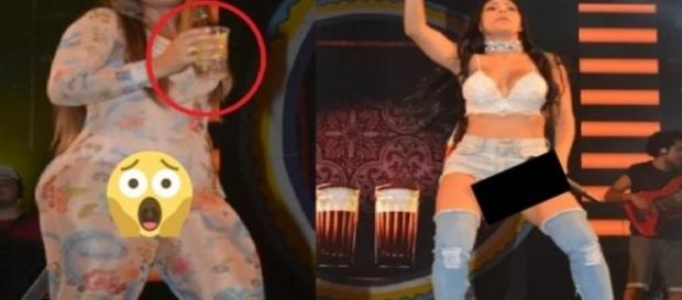 Cantoras fizeram show com look ousado Cantoras fizeram show com look ousado