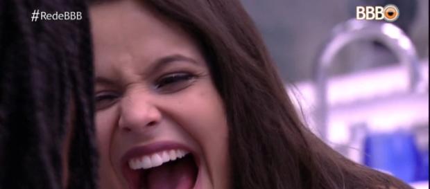 Emilly vai para o paredão do BBB Emilly vai para o paredão do BBB