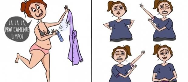 Para permanecerem sempre belas e elegantes, elas recorrem a truques de emergência comuns Para permanecerem sempre belas e elegantes, elas recorrem a truques de emergência comuns