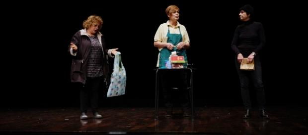 Una scena del corto "La rapina" Una scena del corto "La rapina"
