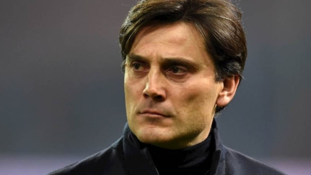 Vincenzo Montella, allenatore della squadra rossonera.