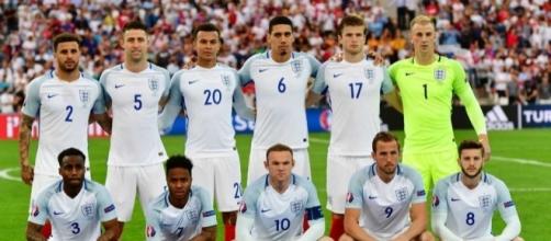 England's starting eleven at the European Championships in 2016